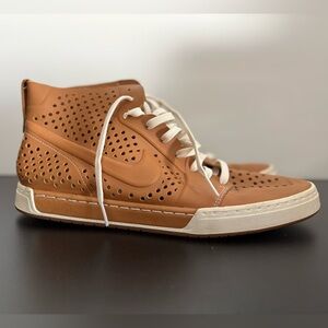 Nike Air Royal Mid Lite VT Blur Leather Brown Size 10.5 Shoes Sneakers